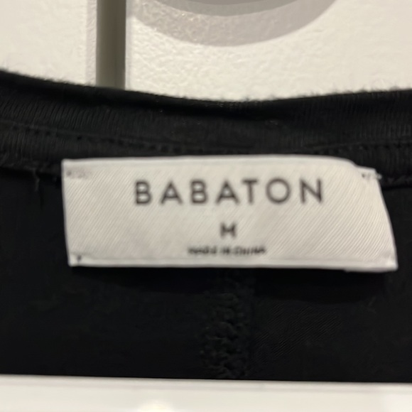 Babaton jersey tank with deep V neckline - Picture 3 of 3